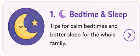 Bedtime & Sleep